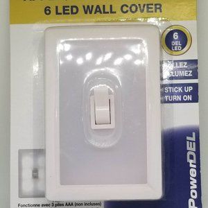 NEW!  (10x)6 LED Light Switch Light